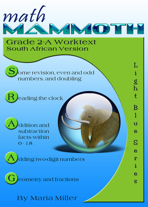 cover for Math Mammoth Grade 2-A Complete Worktext