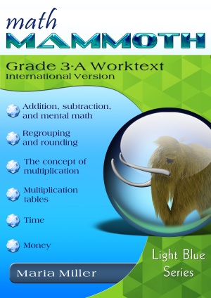 cover for Math Mammoth Grade 3-A Complete Worktext